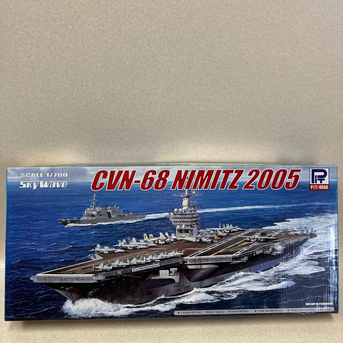 Yahoo!オークション -「cvn-68 空母ニミッツ」(プラモデル) の Yahoo!オークション -「cvn-68 空母ニミッツ」(プラモデル) の