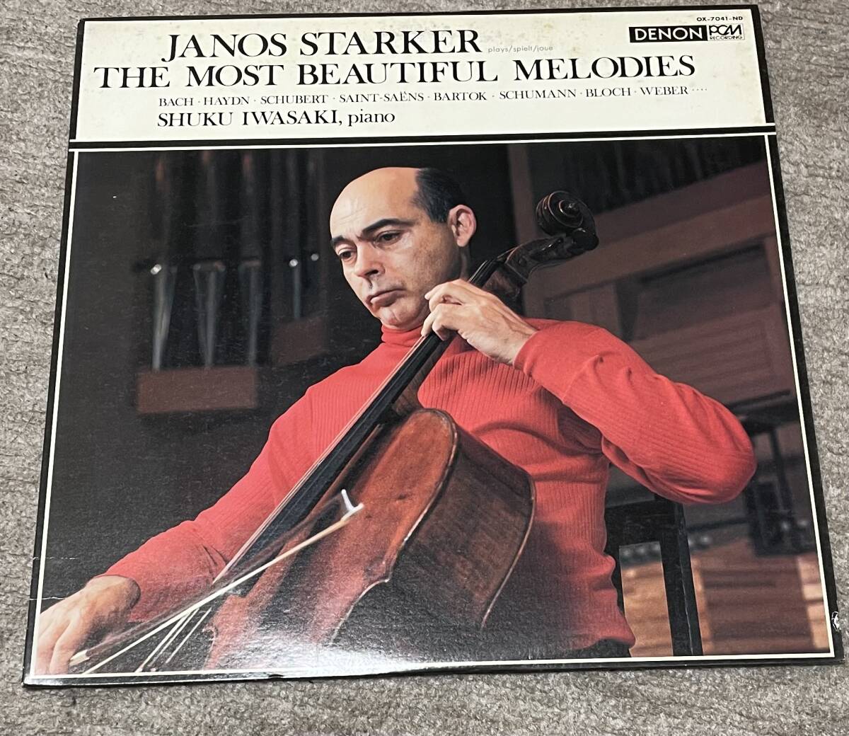 Janos Starker Dvořák & Fauré レコード Yahoo!オークション -「janos starker」(クラシック) (レコード