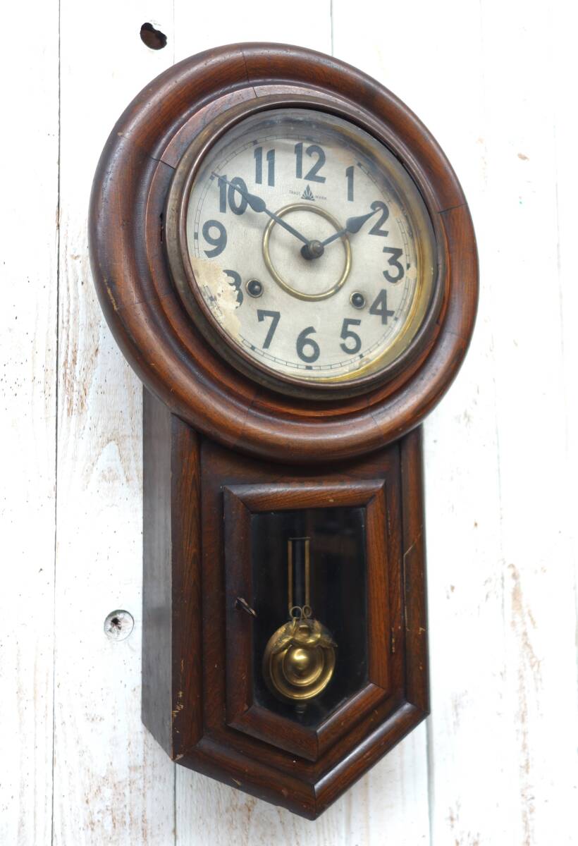 置時計　銅製　大正　レトロ 置時計 銅製 大正 レトロ