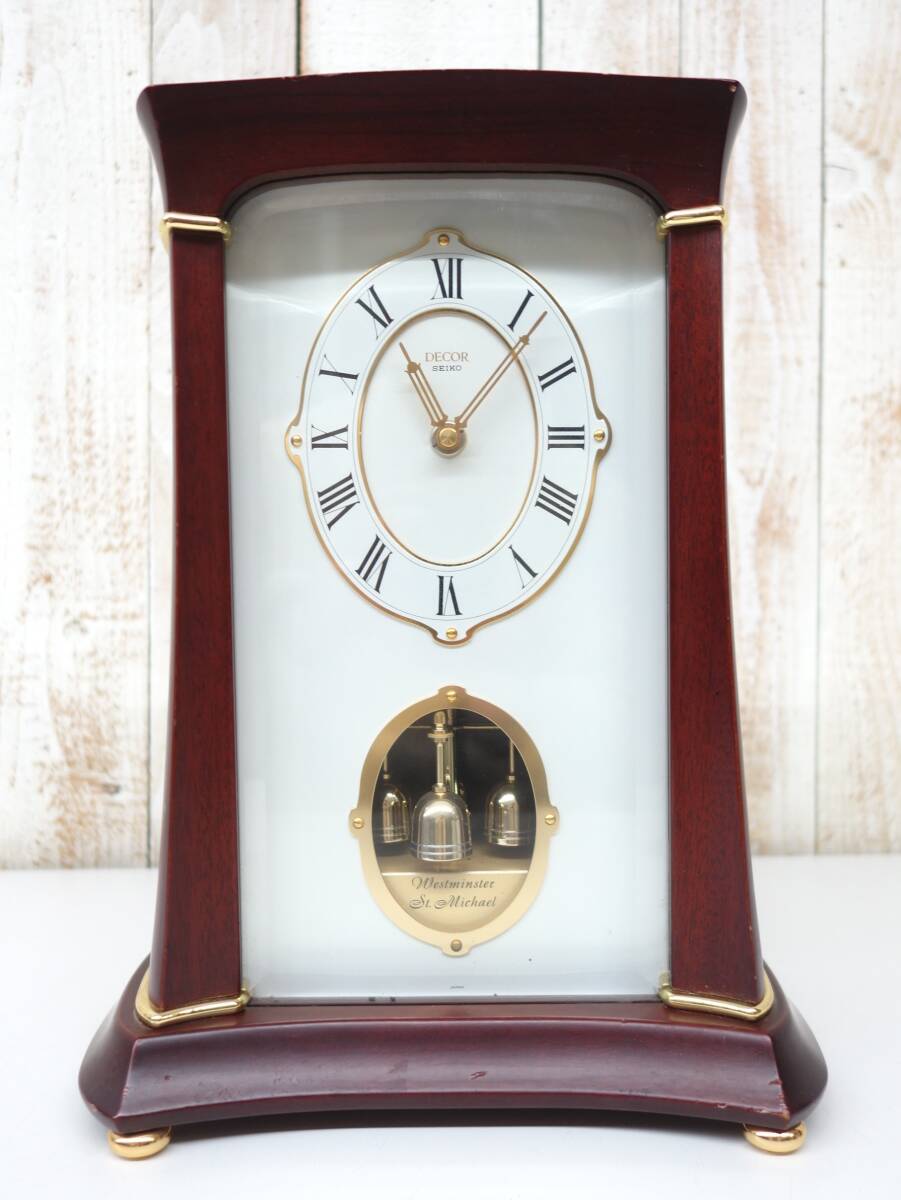 Yahoo!オークション -「seiko decor セイコーデコール」(置時計 Yahoo!オークション -「seiko decor セイコーデコール」(置時計