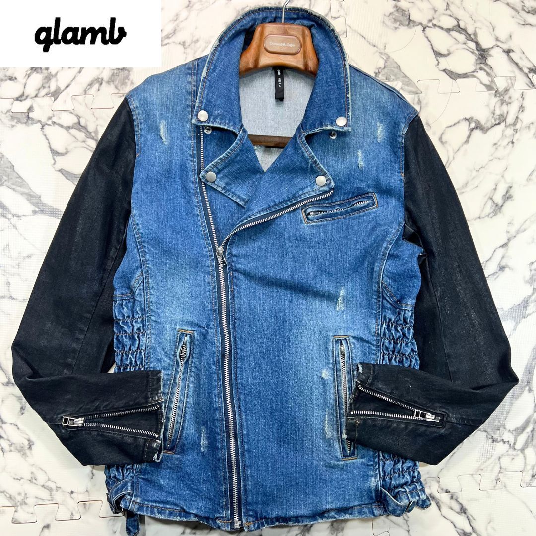 Yahoo!オークション -「グラム glamb デニム」(ジャケット、上着
