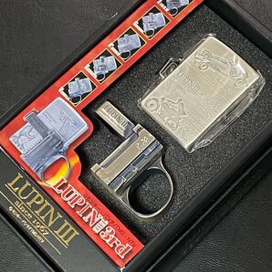 zippo ルパン三世 ガンアクション メルセデスベンツ 2000年製 LUPIN III GUN ACTION シリアルナンバー NO.2403 専用ケース 保証書付き