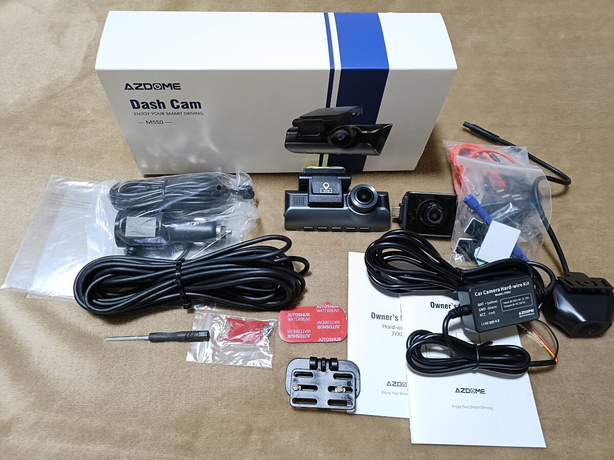 【中古美品】AZDOME M550 ドライブレコーダー Yahoo!オークション -「azdome m550」の落札相場・落札価格