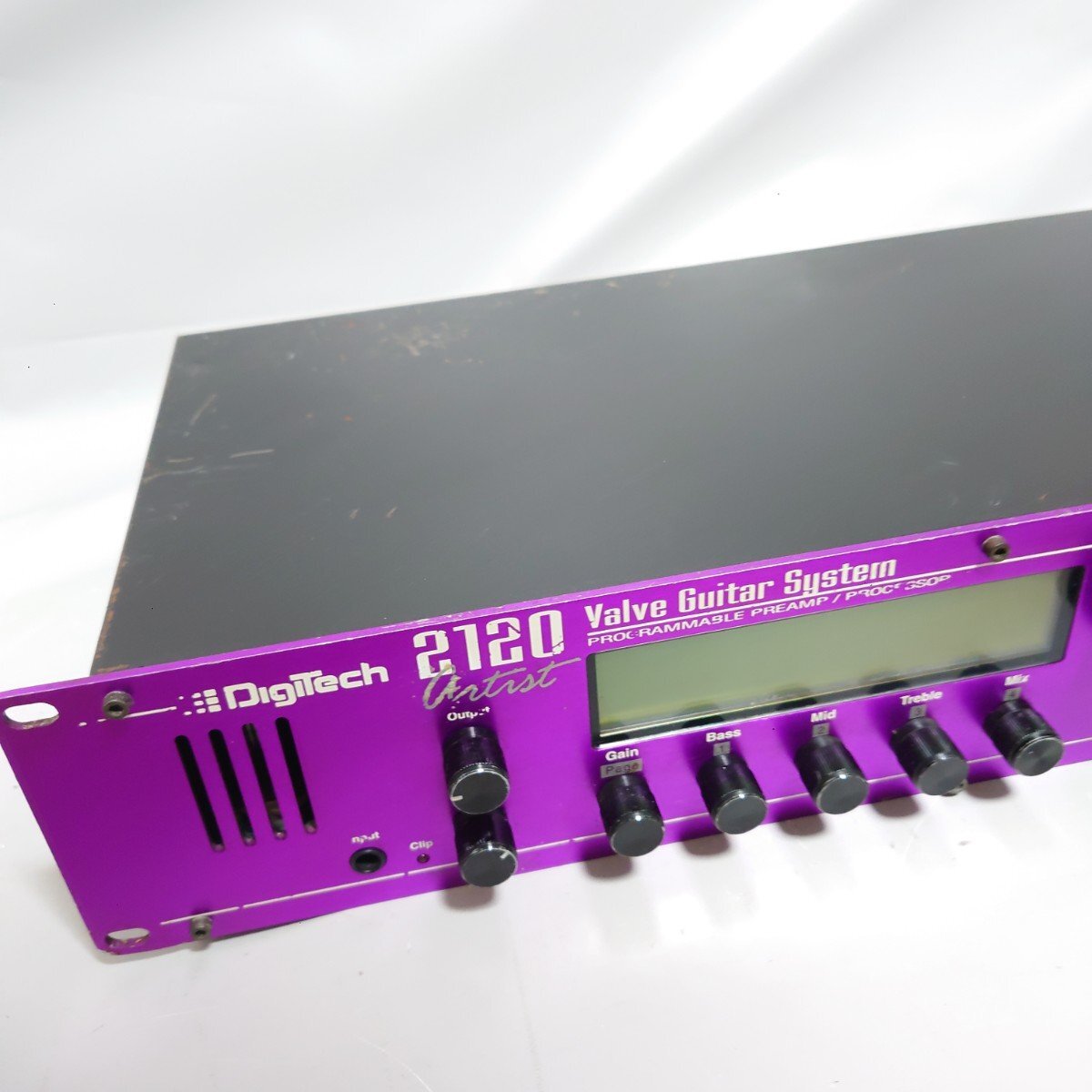 DigiTech 2120 作動確認済み DigiTech 2120 Valve Guitar System 通電確認