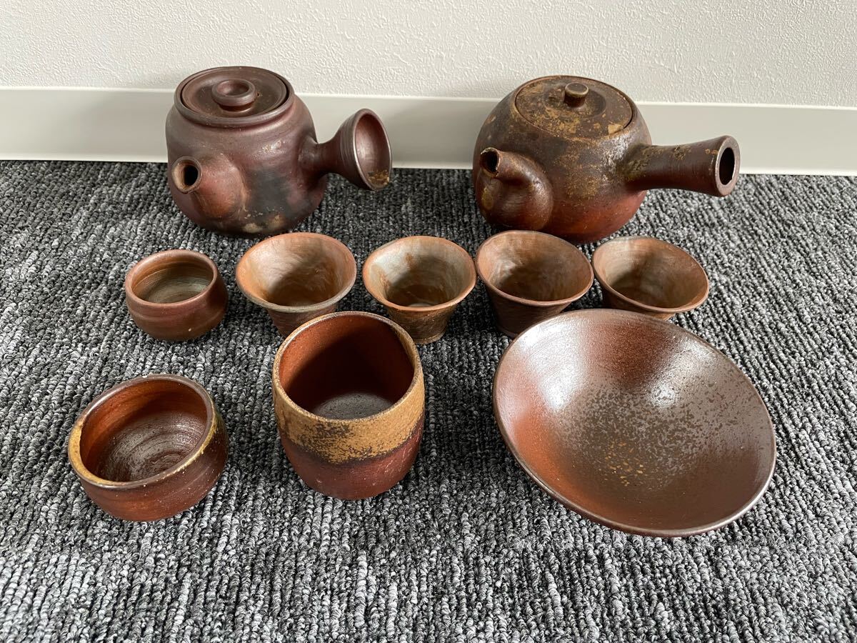 Yahoo!オークション -「茶器 セット」(備前) (日本の陶磁)の落札 Yahoo!オークション -「茶器 セット」(備前) (日本の陶磁)の落札