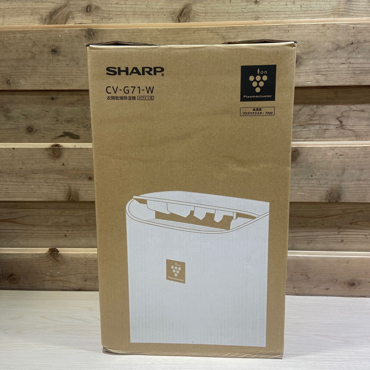 Yahoo!オークション -「sharp cv-g71-w [衣類乾燥除湿機]」の