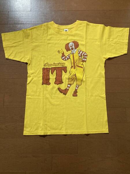 パロディ おもしろ Tシャツ I'm Loving It Pennywise the Dancing Clown (Med) Stephen King ピエロ マック #ドナルド ジョーカー