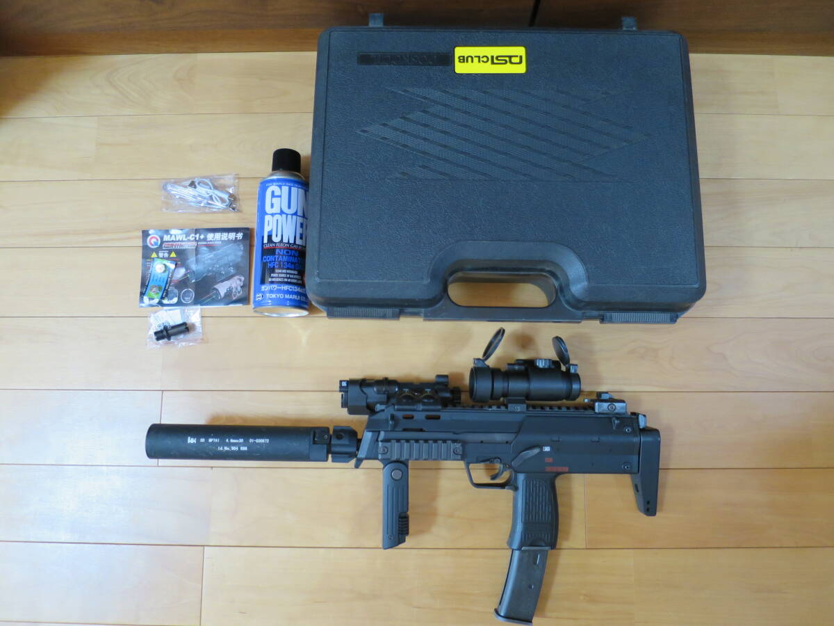 FMA 製 】 東京マルイ 電動 ガス MP7A1 専用 HK サプレッサー