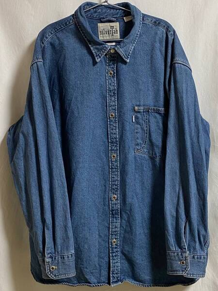 【送料無料/中古】LEVI’S SILVERTAB OVERSIZED DENIM SHIRT XL