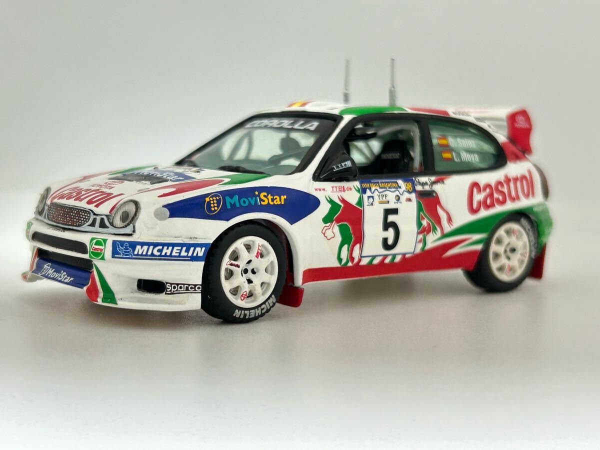1/43 トヨタ カローラ WRC ミニカー - メルカリ