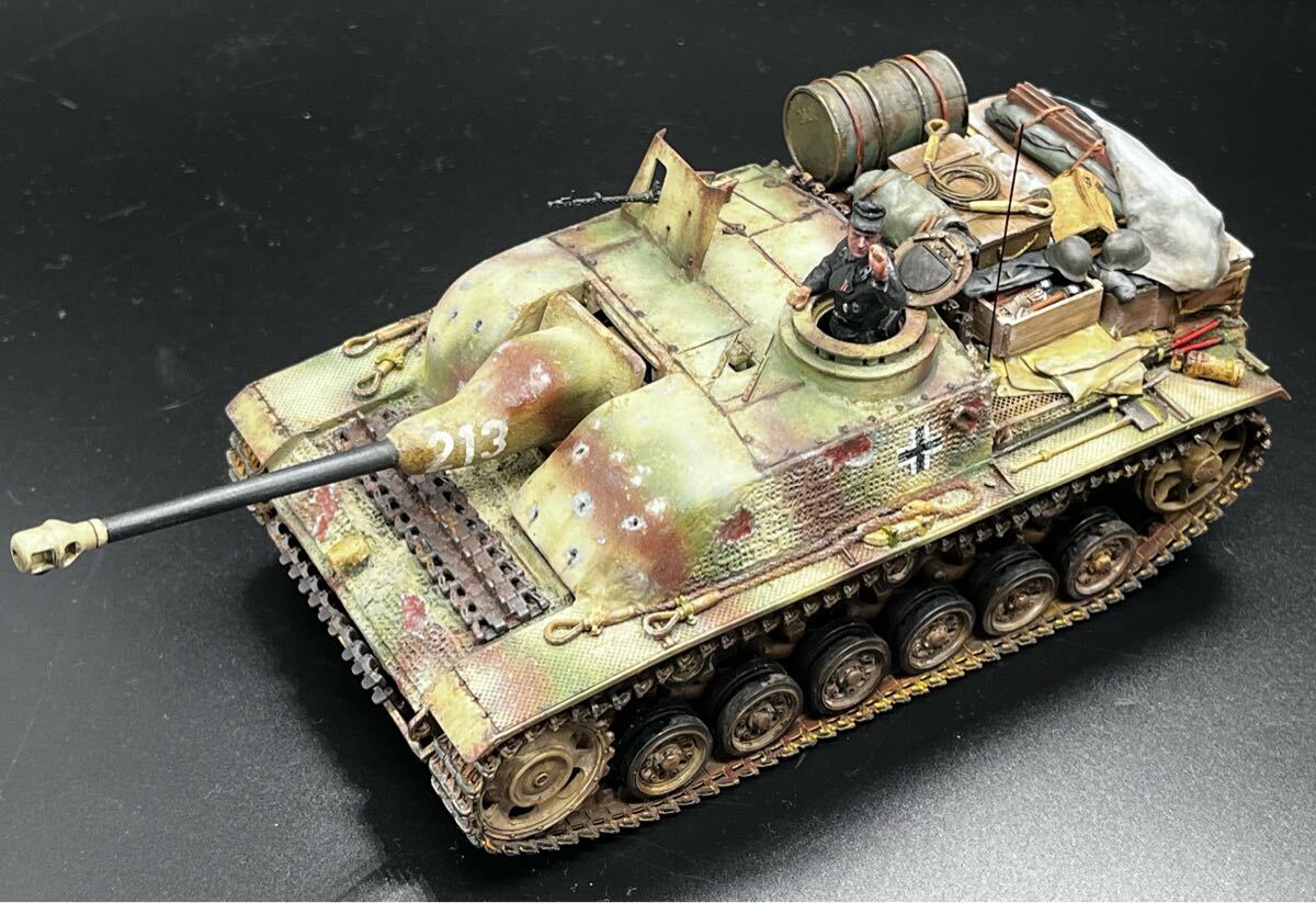 Yahoo!オークション -「Ⅲ号突撃砲g」(完成品) (戦車、軍用車両