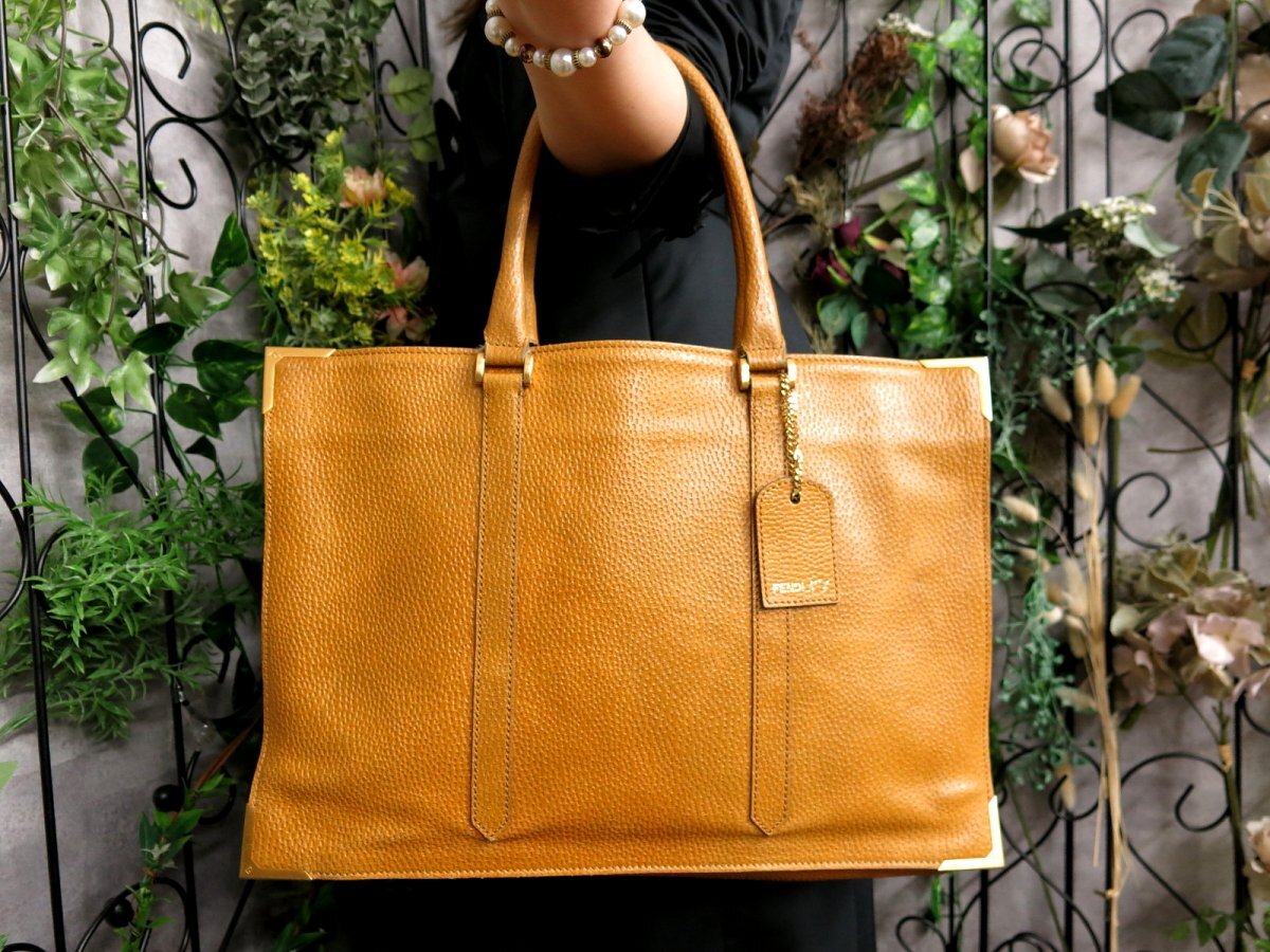 美品【Fendi】トートバッグ お仕事バッグ 書類バッグ Yahoo!オークション -「書類バッグ フェンディ」(フェンディ