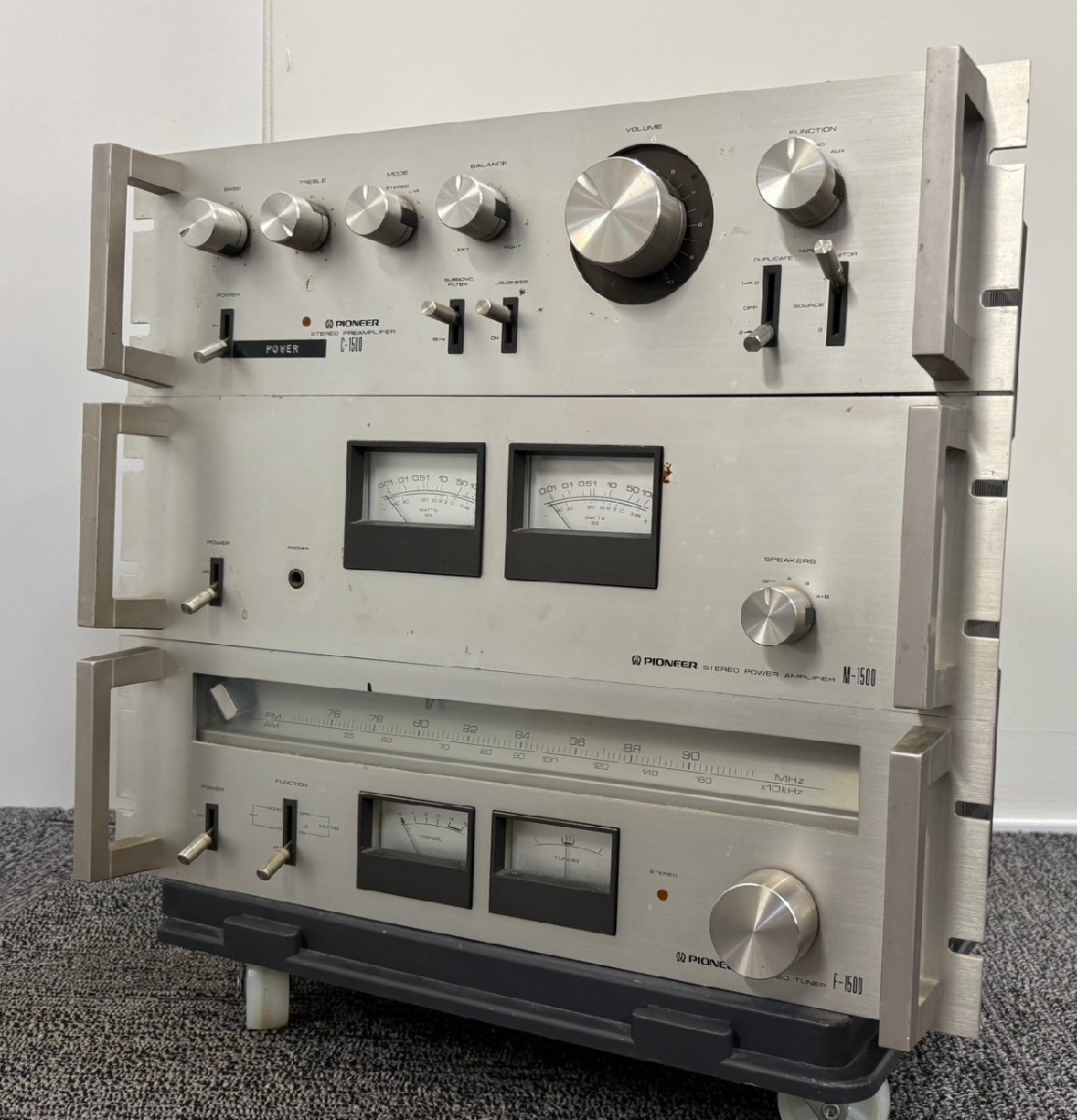 Yahoo!オークション -「pioneer c-1500」(オーディオ機器) の Yahoo!オークション -「pioneer c-1500」(オーディオ機器) の