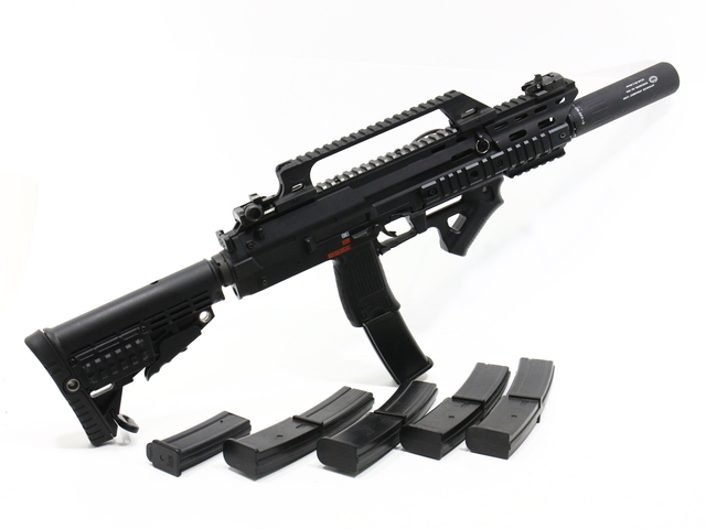 東京マルイコンパクト電動ガン MP7 カスタム フルセット