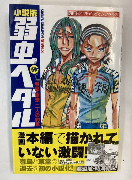 『小説版 弱虫ペダル 巻島・東堂 二人の約束』、渡辺航・時海結以、株式会社秋田書店