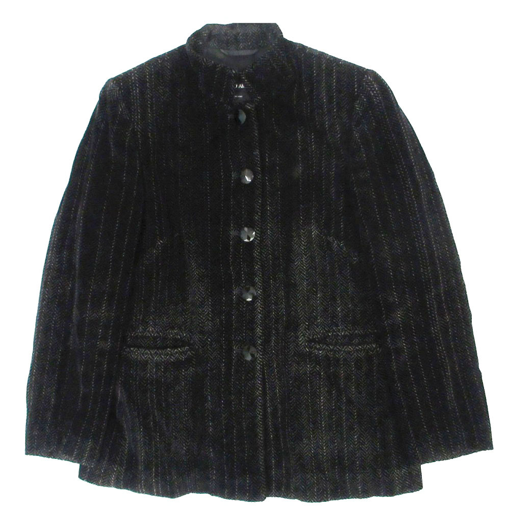 size44☆極美品☆エンポリオアルマーニ ヘリンボーンベロア製3 size44☆極美品☆エンポリオアルマーニ ヘリンボーンベロア製3