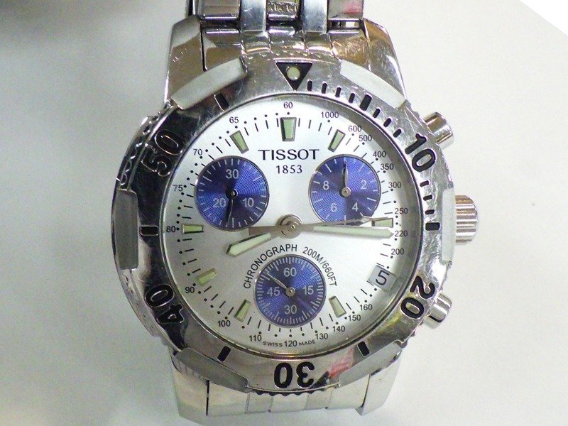 TISSOT】ティソ『クロノグラフ』T362/462 メンズ クォーツ 1週間