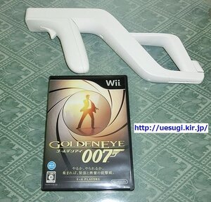 Wii「ゴールデンアイ 007」Wiiザッパー付き◇GOLDEN EYE RVL-023