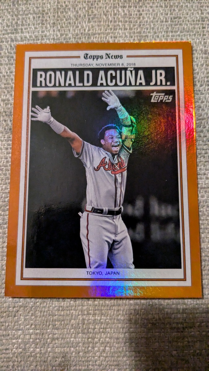 Yahoo!オークション -「アクーニャ」(Topps) (シングルカード)の Yahoo!オークション -「アクーニャ」(Topps) (シングルカード)の