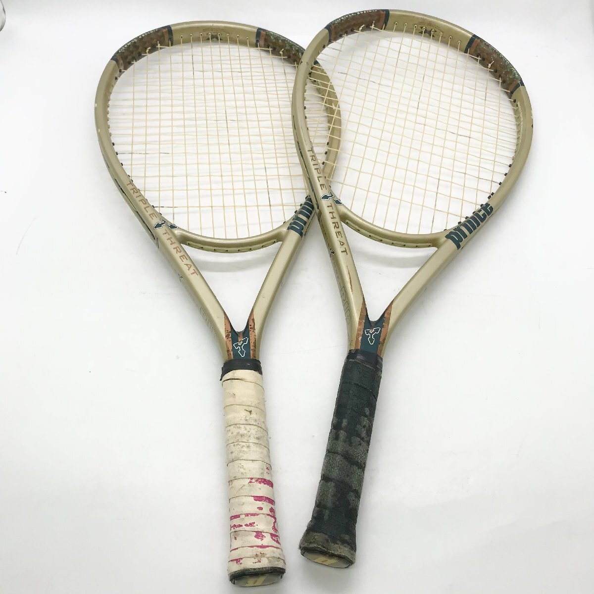 中古 テニスラケット プリンス トリプル スレット リップ (G3) PRINCE TRIPLE THREAT RIP (c25070298c) 中古 テニスラケット プリンス トリプル スレット リップ (G3