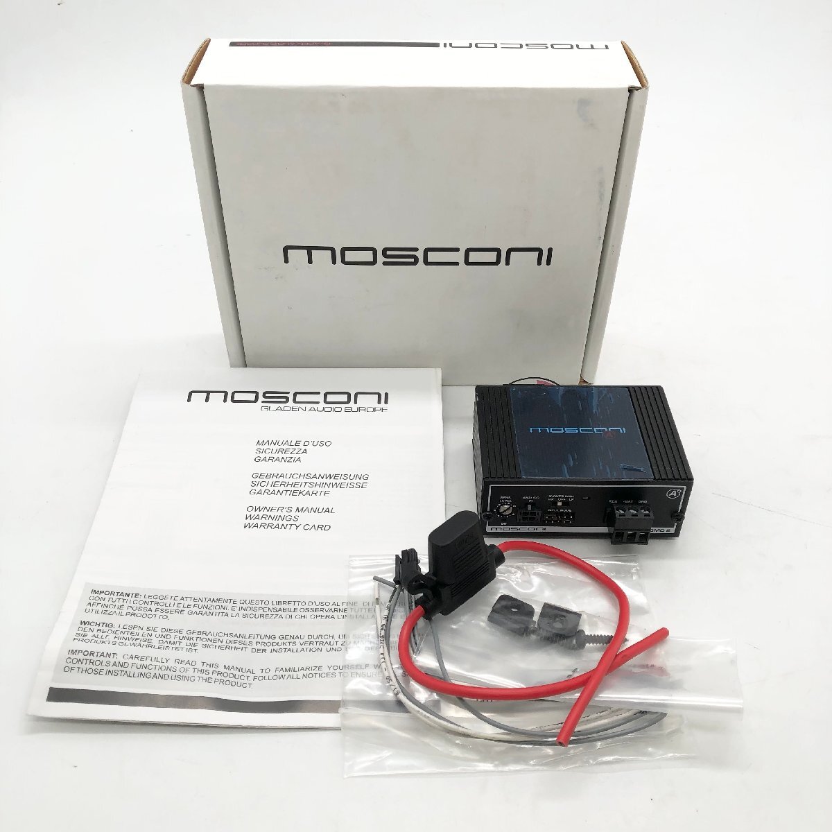 MOSCONI / モスコニ ～ カーオーディオ 激安通販 サウンド