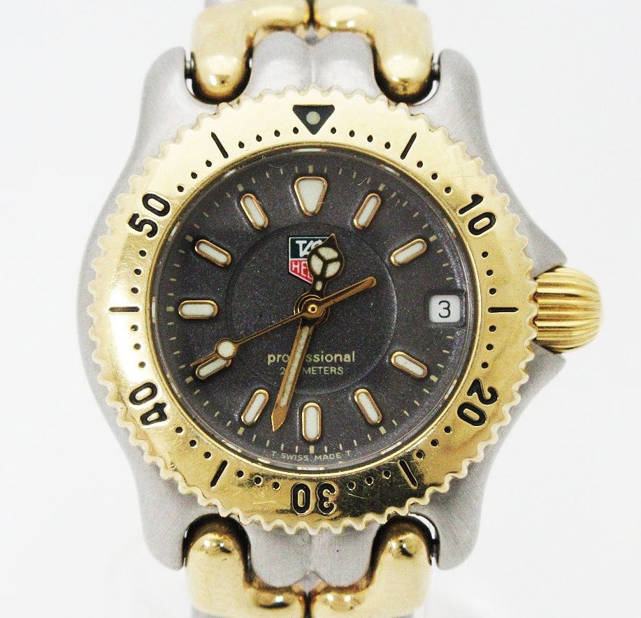 稼働 TAGHEUER タグホイヤー プロフェッショナル WG1420 訳あり 稼働 TAGHEUER タグホイヤー プロフェッショナル WG1420 訳あり