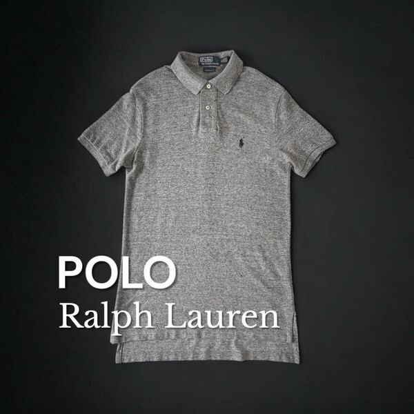 美品 POLO Ralph Lauren 旧タグ CUSTOM FIT 半袖 ポロシャツ US企画 ラルフローレン RALPH LAUREN シャツ カスタムフィット 輸入 細身