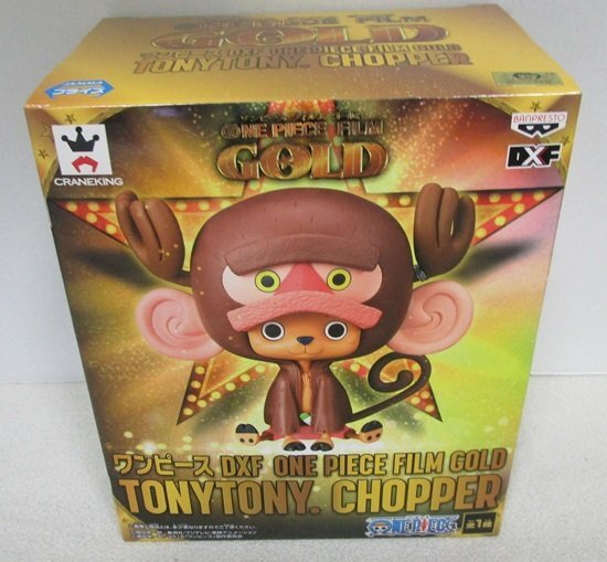 One Piece Film Gold Tony Tony Chopper DXF Figure Doll 5.5in