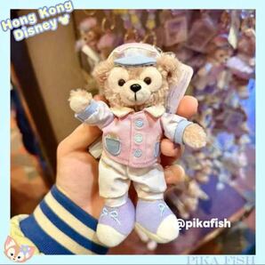 【最新☆正規品】ダッフィー スマイル ぬいぐるみキーホルダー 香港ディズニー