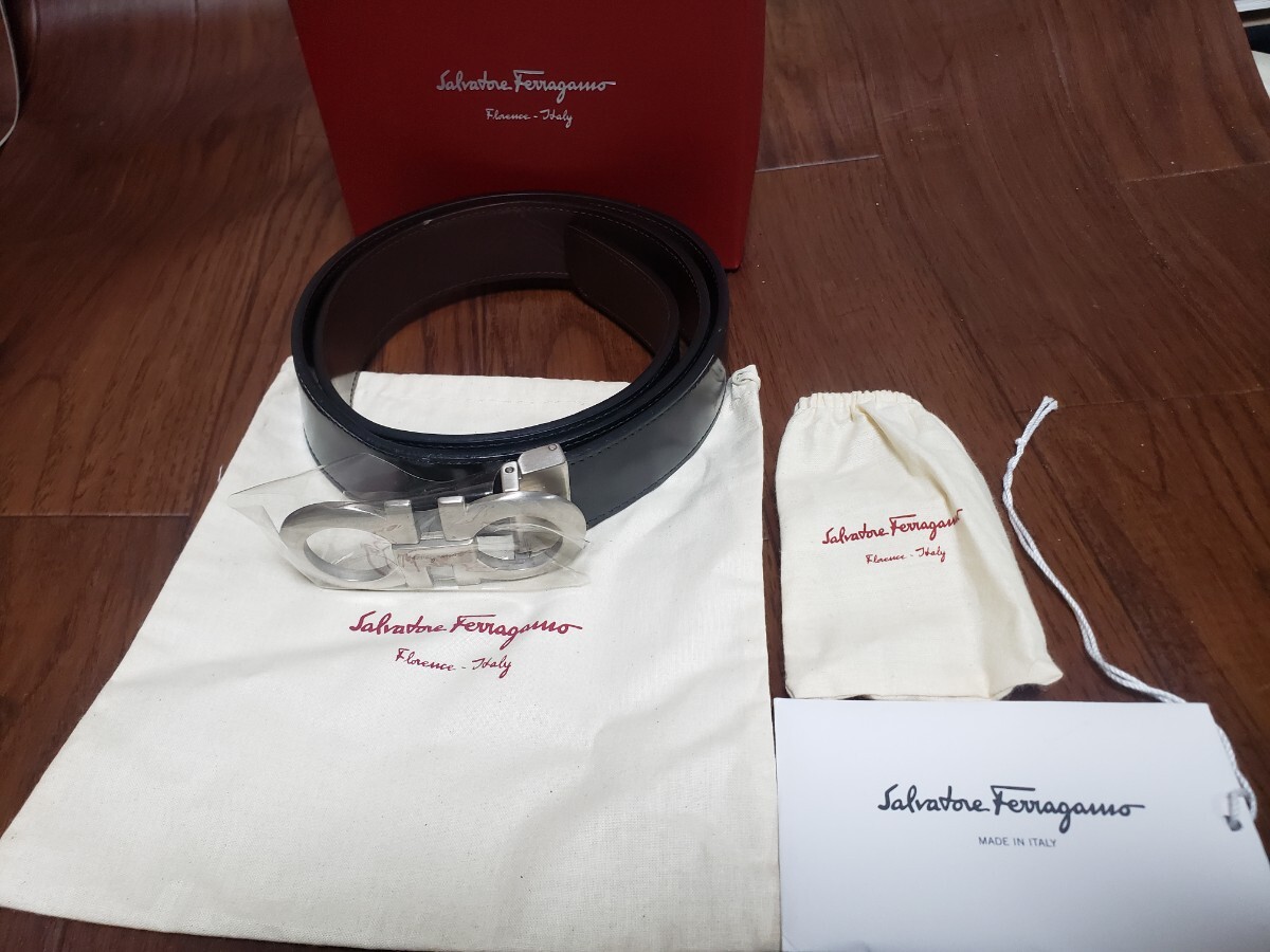 【イタリア製】Salvatore Ferragamo フェラガモ メンズ ベルト