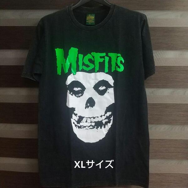 ミスフィッツ Misfits 半袖Tシャツ パンクバンド ハードコア バンド XLサイズ トップス