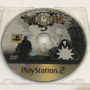 PS2 クロックタワー3 ※ディスクのみ キズ多 (起動 確認済み)