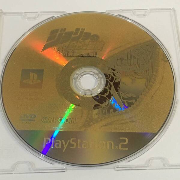 PS2 ジョジョの奇妙な冒険 黄金の旋風 ※ディスクのみ キズあり