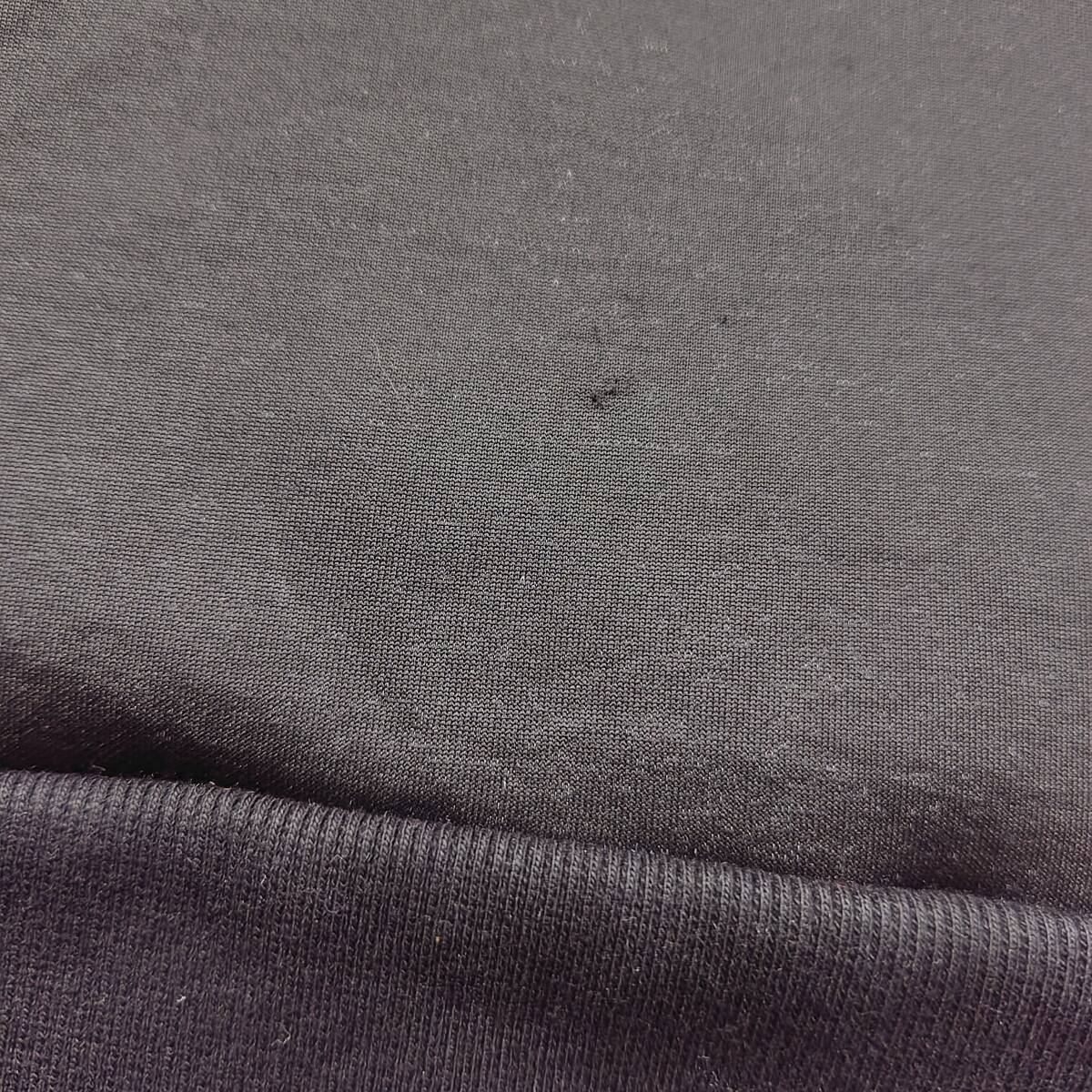 CAMBIO　カンビオ ダンボールニット ジップアップパーカー S モード系シンプルデザイン　黒　250126-04_サムネイル画像9