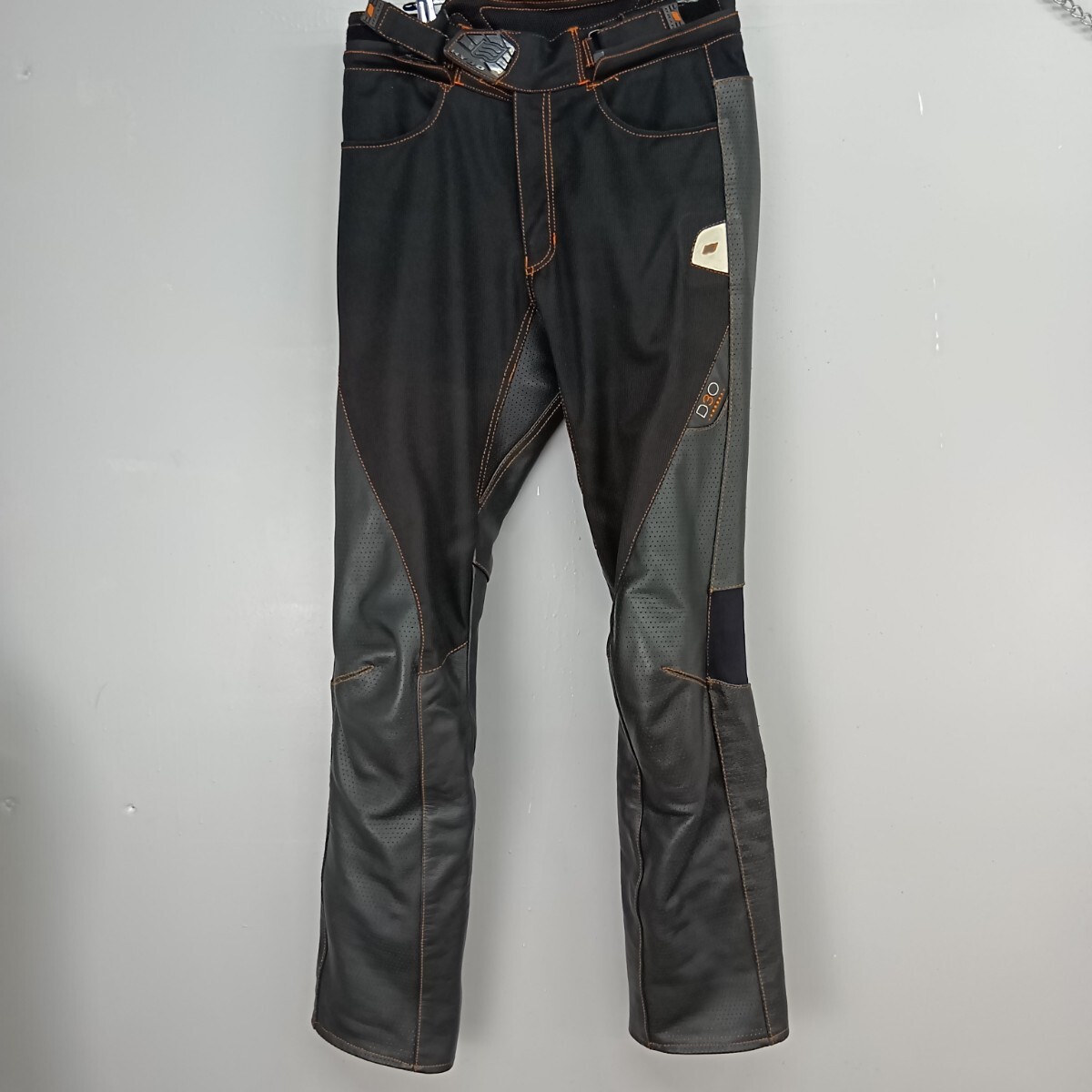 HYOD ST-X ストレートレザーツパンツHSP-005 L ヴィンテージ加工 HYOD ST-X ストレートレザーツパンツHSP-005 L ヴィンテージ加工