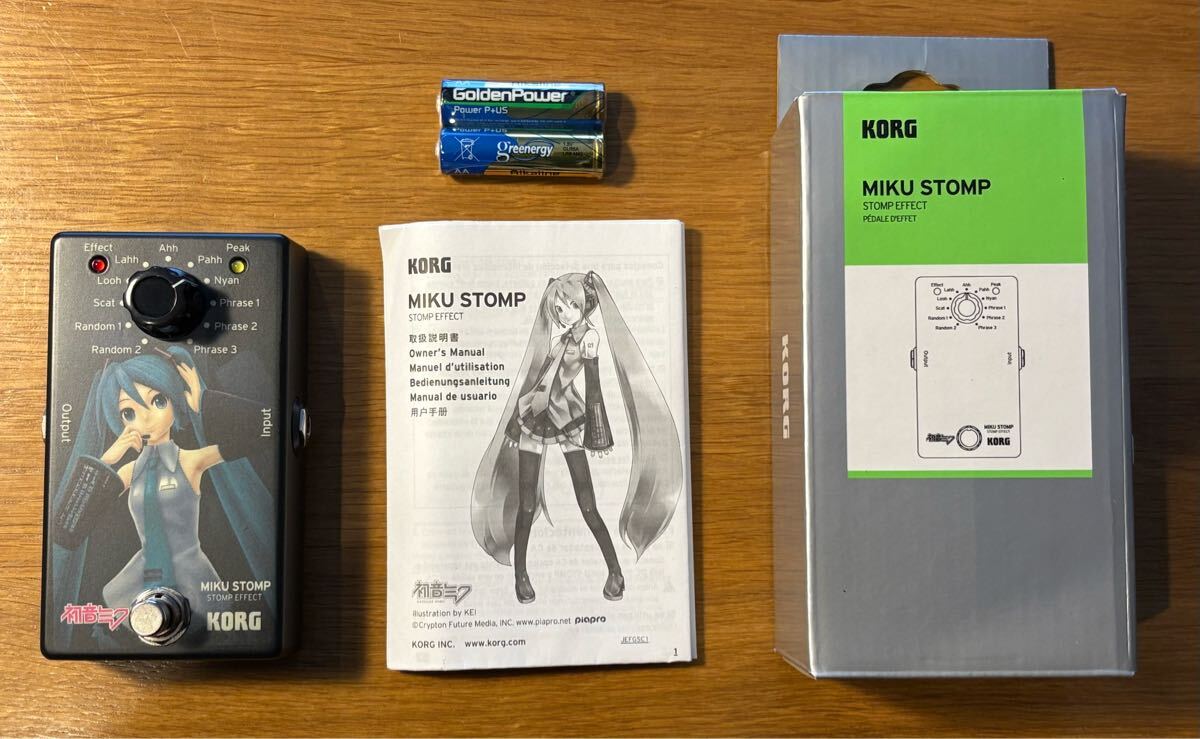Yahoo!オークション -「KORG MIKU stomp」(楽器、器材) の落札 Yahoo!オークション -「KORG MIKU stomp」(楽器、器材) の落札