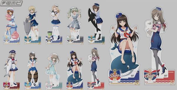 ガールズ&パンツァー 戦車道大作戦! アクリルスタンド 全10種 コンプリート 即日発送
