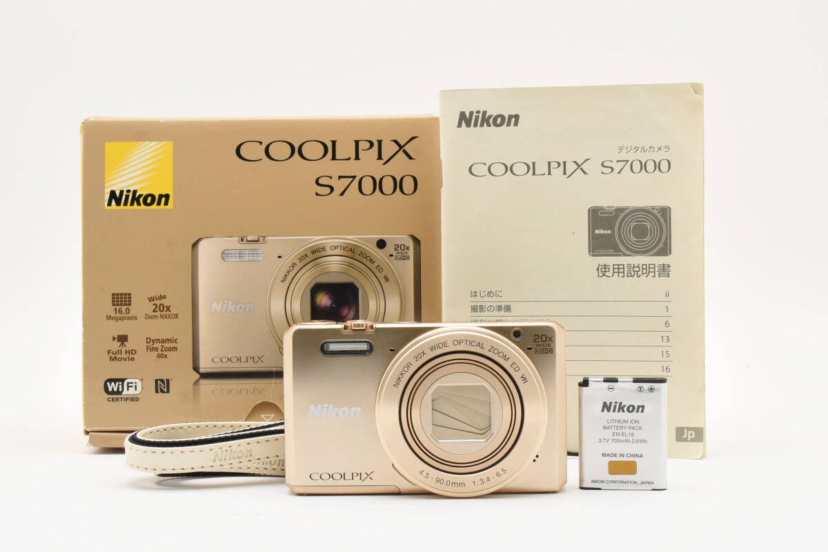 Amazon | Nikon デジタルカメラ COOLPIX S7000 20倍ズーム 1605