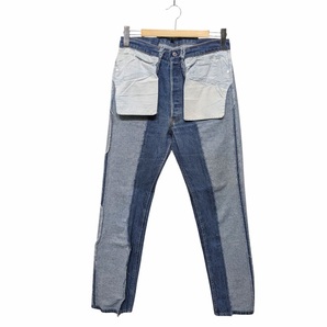 ② 未使用品 DISCOVERED ディスカバード inside out pants インサイドアウトパンツ デニム リーバイス DC-AW19-RE-08 サイズ FREE