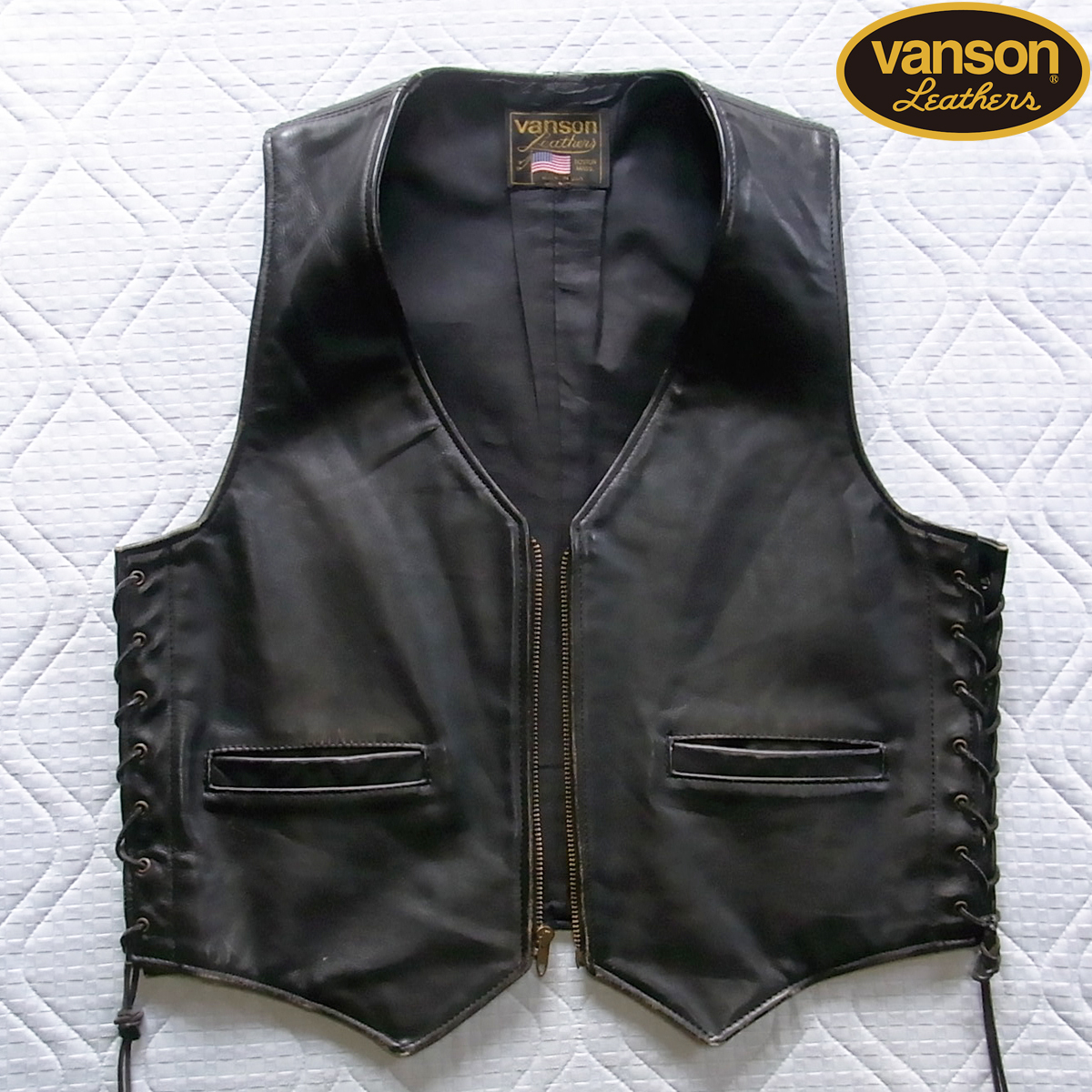 Yahoo!オークション -「vansonレザーベスト」の落札相場・落札価格 Yahoo!オークション -「vansonレザーベスト」の落札相場・落札価格