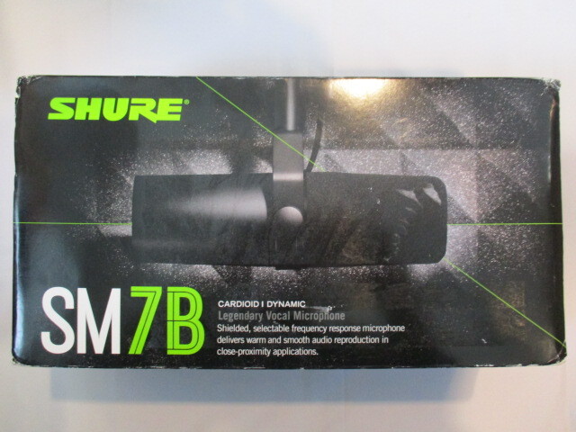 Yahoo!オークション -「shure sm7b」の落札相場・落札価格