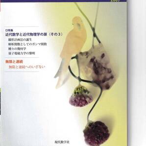 理系への数学 2007年2月 現代数学社 特集:近代数学と近代物理学の扉(その3)