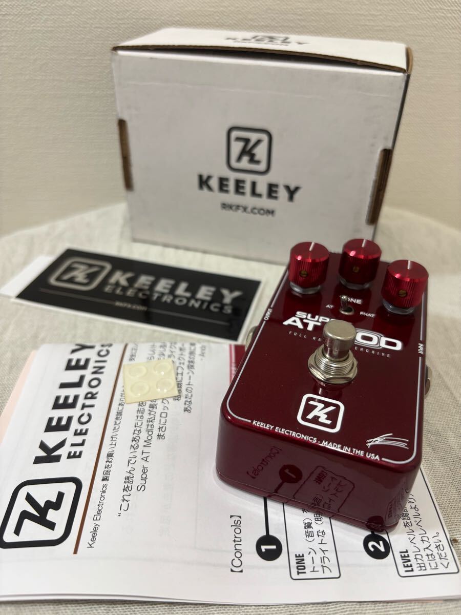 中古美品 Keeley Super AT Mod ギターエフェクター