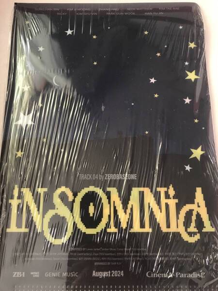 新品未開封 ZB1 Cinema Paradise ZEROSE ver. (Insomnia ver.)