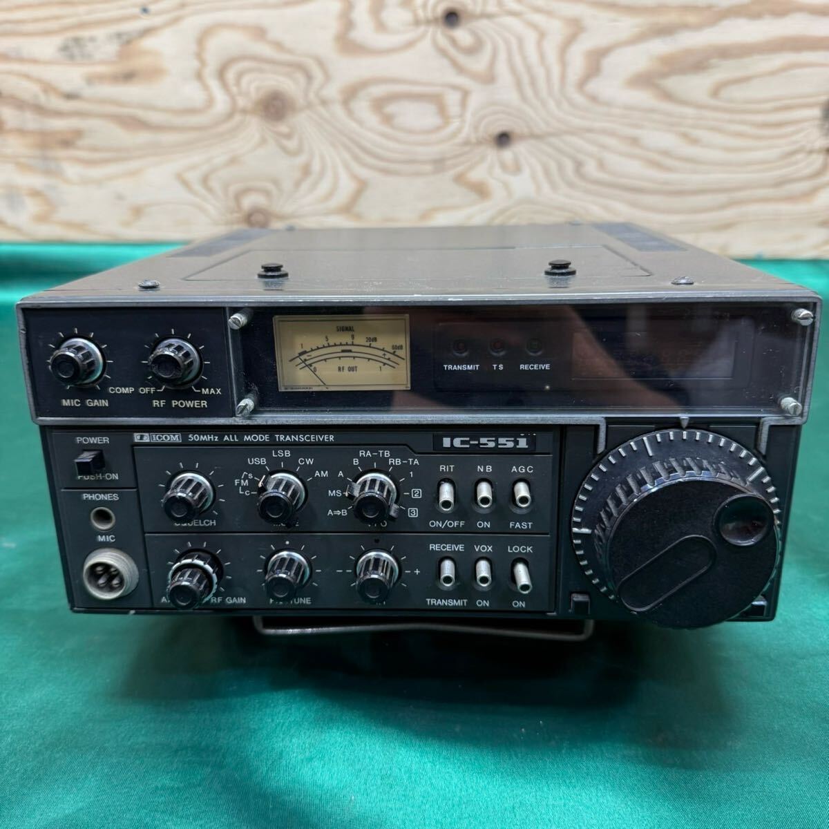 井上電機 アイコム IC-551 50MHz トランシーバー 昭和レトロ Yahoo!オークション -「ic-551」の落札相場・落札価格
