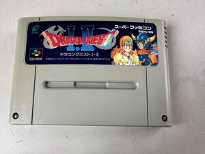 SFC スーパーファミコンソフトのみ ドラゴンクエストⅠ. Ⅱ動作未確認 3/19