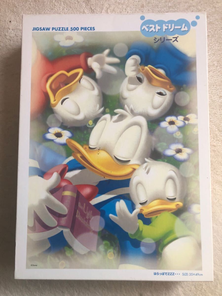 貴重 当時物 【未開封】ディズニー パズル 500ピース ドナルド