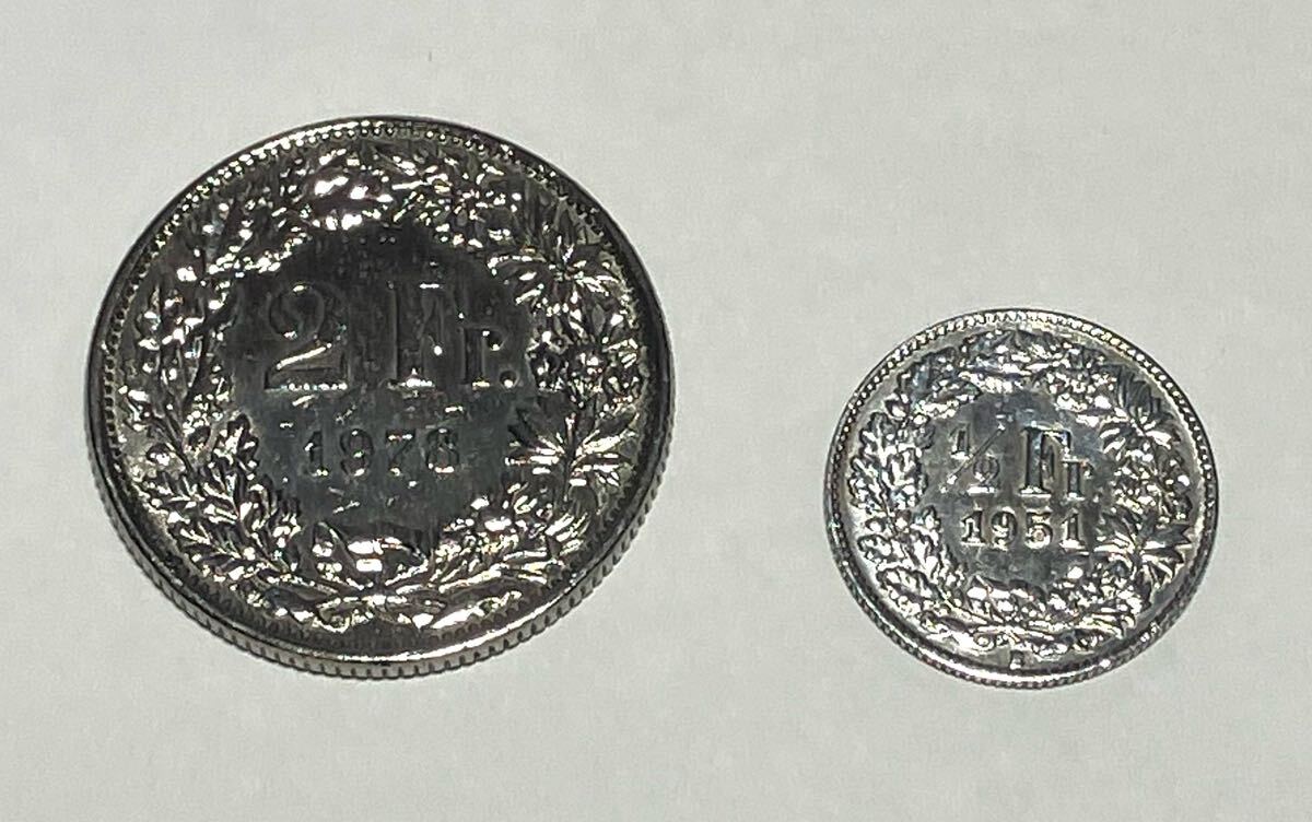 1998年スイス 2Fr. 2フラン 金貨銀貨 記念コイン記念メダルプルーフ