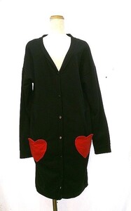 FUNKY FRUIT(ファンキーフルーツ) F.F.TCOLLECTION ハートポケットロング カーディガン