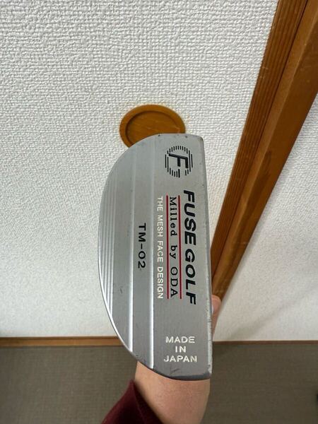 【中古レア送料無料】フセゴルフ(ODAパター) THE MESH TM-02 N.S.PRO PUTTER XXIP-A2シャフト スーパーストロークピストルGT1.0 33inc